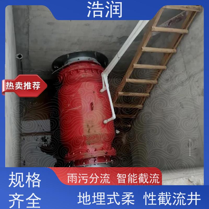 浩润智能雨污分流器 柔性阀运行平稳 做工精细全国供应