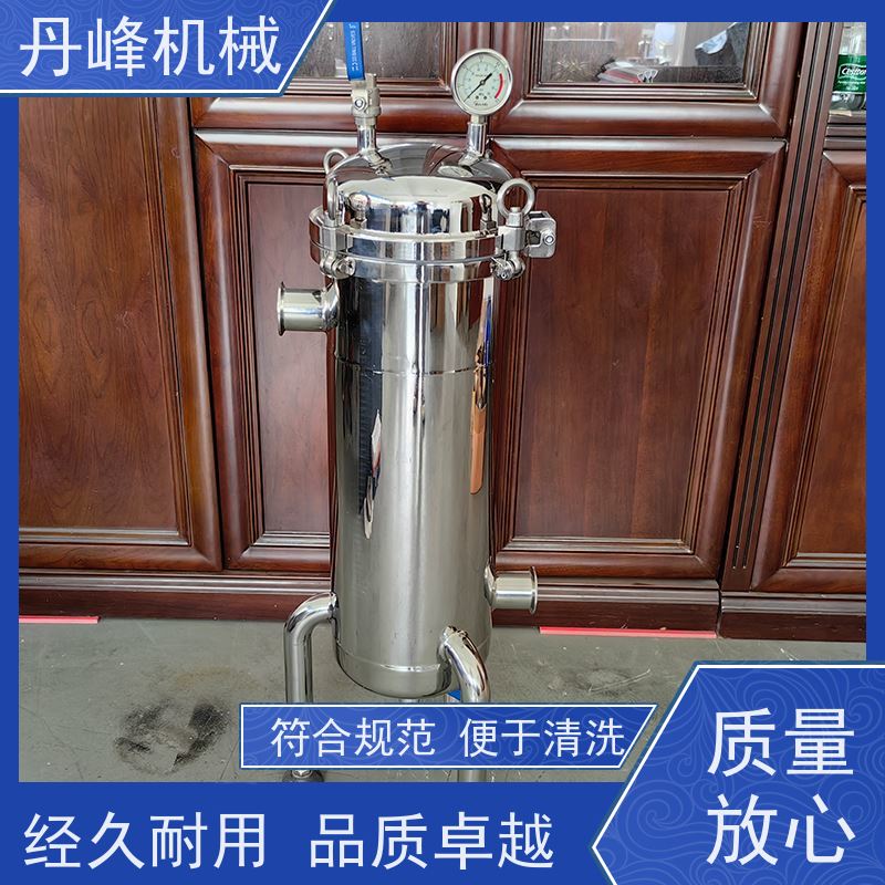 丹峰 不锈钢过滤器三芯0.22微米 过滤设备非标定制