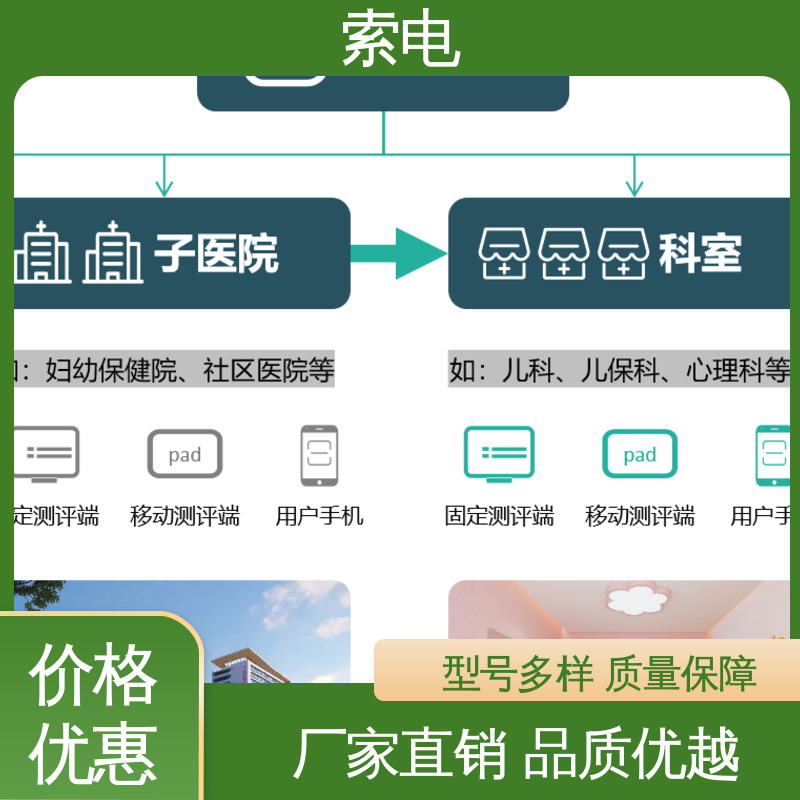 一体化 量表标准化 全方助力 儿童保健云平台 索电