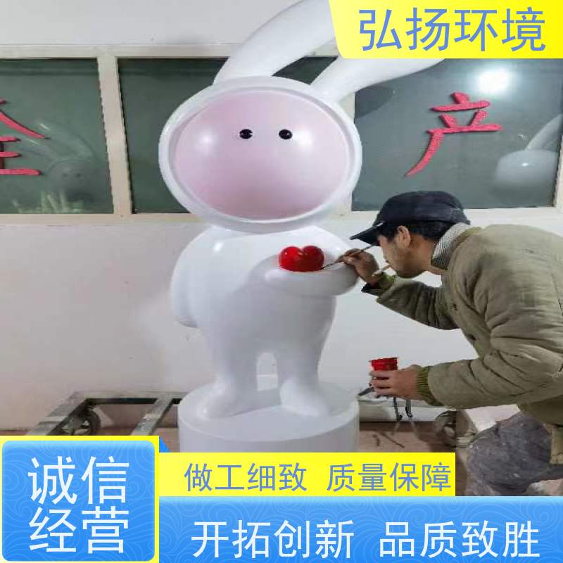 玻璃钢人物动物雕塑 公园广场景区打卡装饰 不易开裂褪色