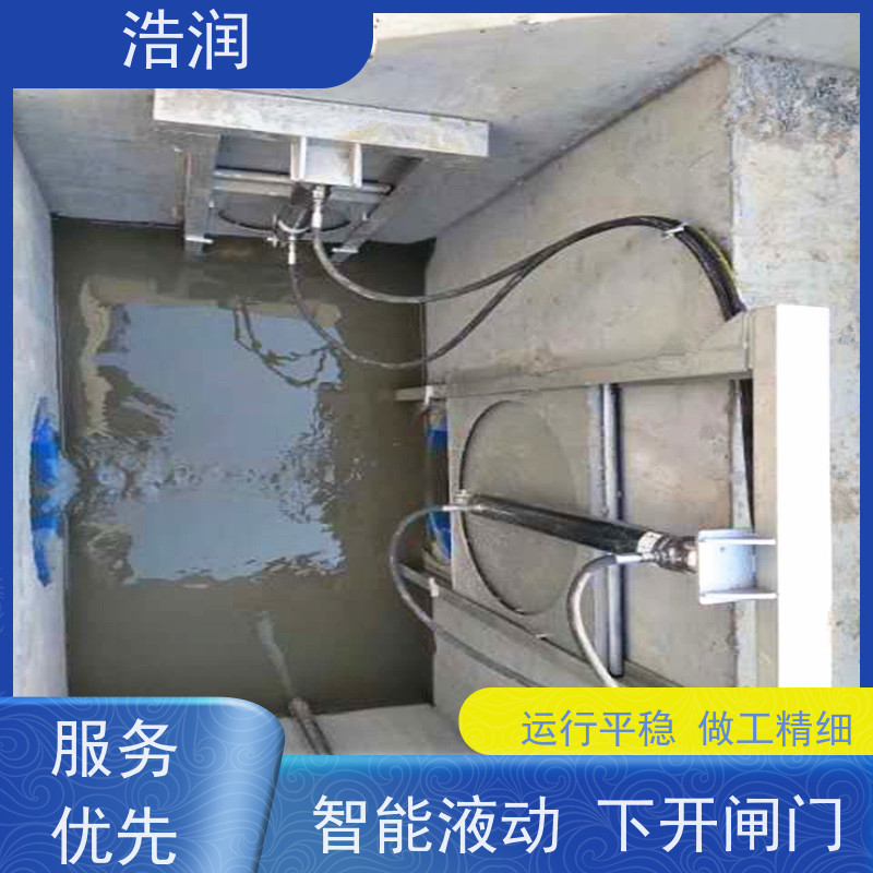 浩润手电两用启闭机闸门雨污分流设备性价比高