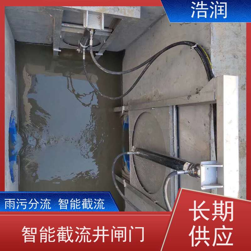 浩润 旋转式调节堰门 雨污分流 智能截流 货源充足
