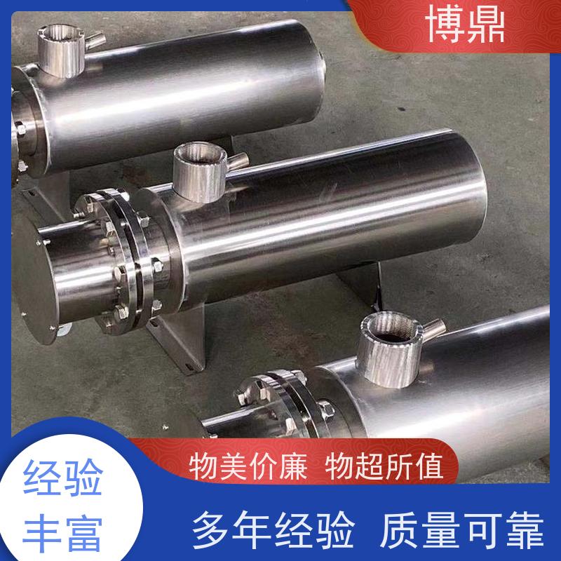 博鼎制热设备大型双筒体管道加热器短时间内加热 运行稳定
