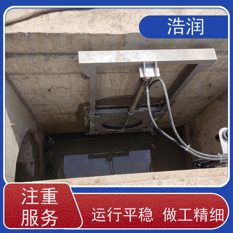 浩润手电两用启闭机闸门防腐性强 结构合理性价比高