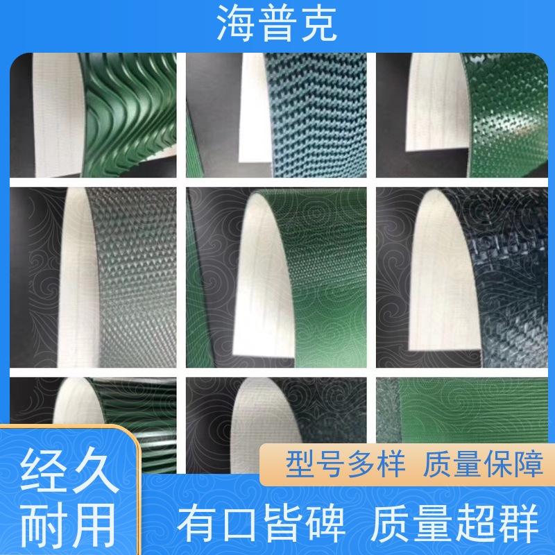 海普克 支持加工 饼干糖果生产线 流水线轻型工业 导条草纹输送带