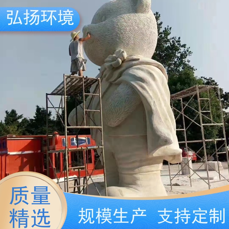 公园玻璃钢动物雕塑 网红户外景区打卡地装饰 多造型可供选择订做