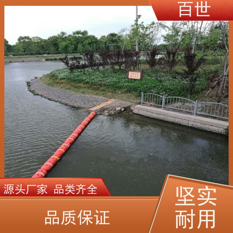 百世台风区拦船浮体网格化拦截生态友好材质