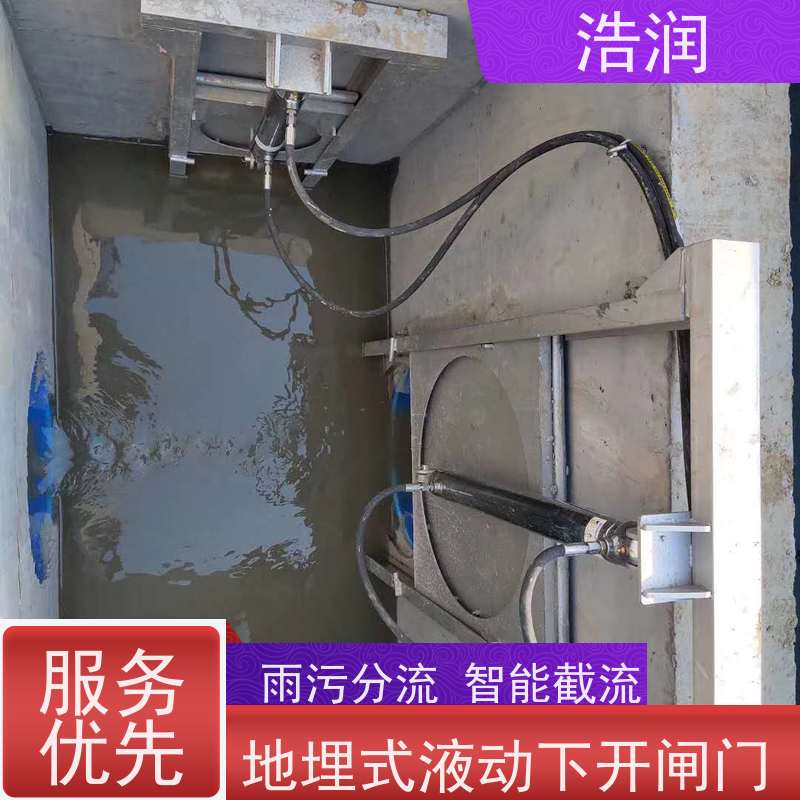 浩润 液动平板闸门 防腐性强 结构合理 供货及时