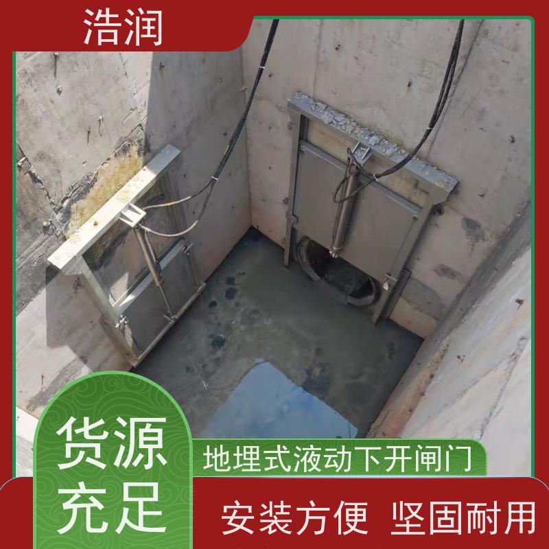 浩润 手电两用启闭机闸门 结构稳固 耐冲击 品质可信