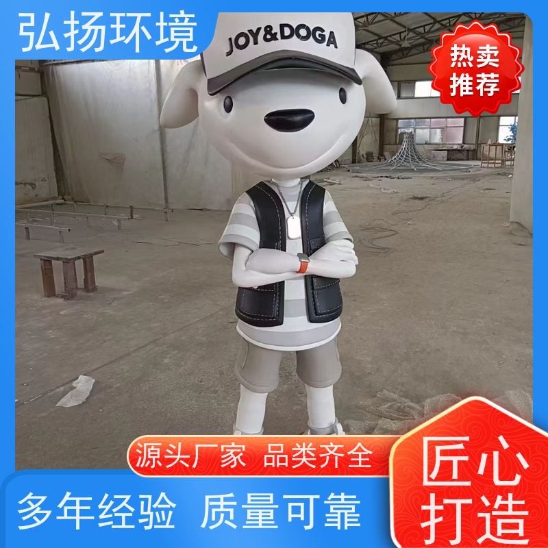 仿真羊雕塑定制 树脂小动物模型摆件现货 玻璃钢彩绘羊群雕塑设计
