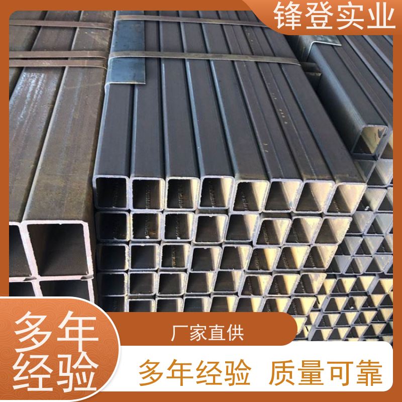 锋登实业 镀锌方管 建筑结构桥梁楼房用 支持配送 壁厚均匀 大口径矩形