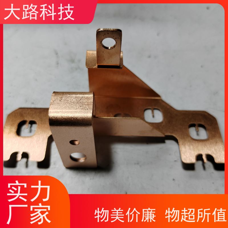 镀锡母排连接加工定制折弯冲孔厂家 库存充足