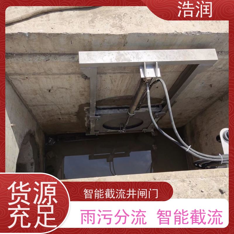浩润 旋转式调节堰门 结构稳固 耐冲击 全国供应