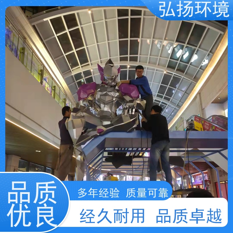 玻璃钢鹿雕塑彩绘白色小鹿摆件房地产户外仿真梅花鹿动物景观雕塑