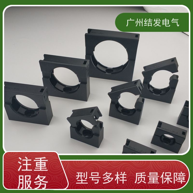 JF结发 快拆设计 AD15.8固定座 紧固波纹管 限制移位 支架管夹