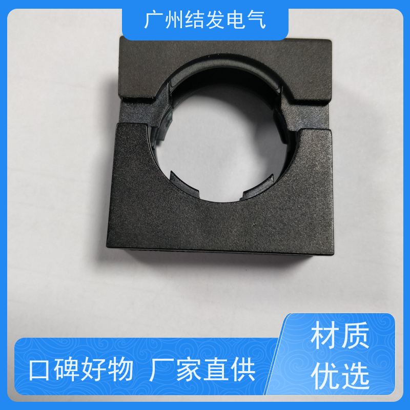 JF结发电气 尼龙材质 带盖固定座 支架管夹卡扣 AD15.8