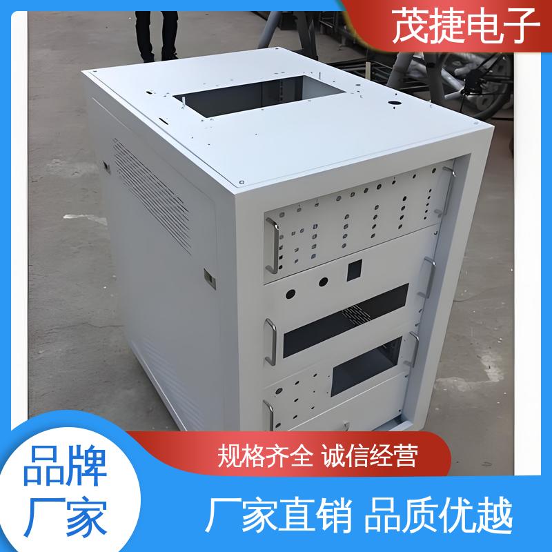 不锈钢阳极氧化 防锈烤漆 激光打孔件 户外配电箱 茂捷电子