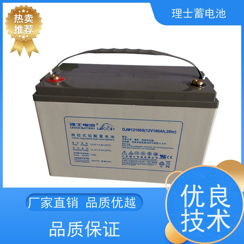 LEOCH理士蓄电池 12V100AH 机房/直流屏ups电源专用储能 质量保证