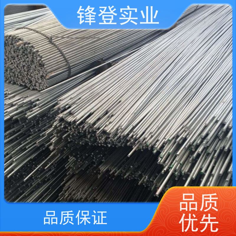 锋登实业 可折弯切割加工 表面光滑无刺实心耐磨 Q355B 冷轧镀锌圆钢