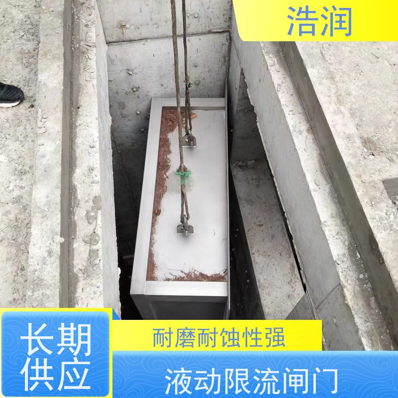 浩润 智能雨污分流堰板式可调堰 运行平稳 类型多样 诚信经营