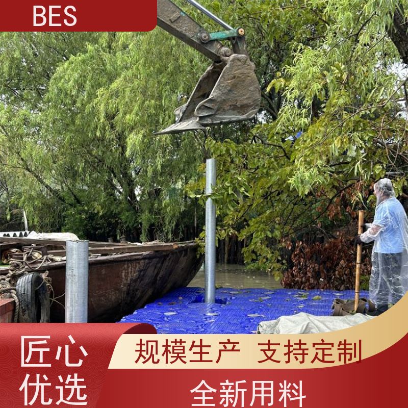 百世跨海大桥浮箱围堰游艇码头滚塑浮动沙滩