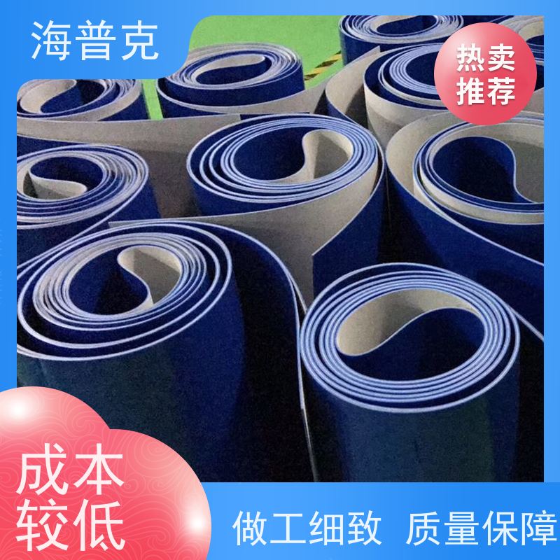 海普克 饼干糖果生产线 防静电耐磨可定制 耐高温 导条草纹输送带