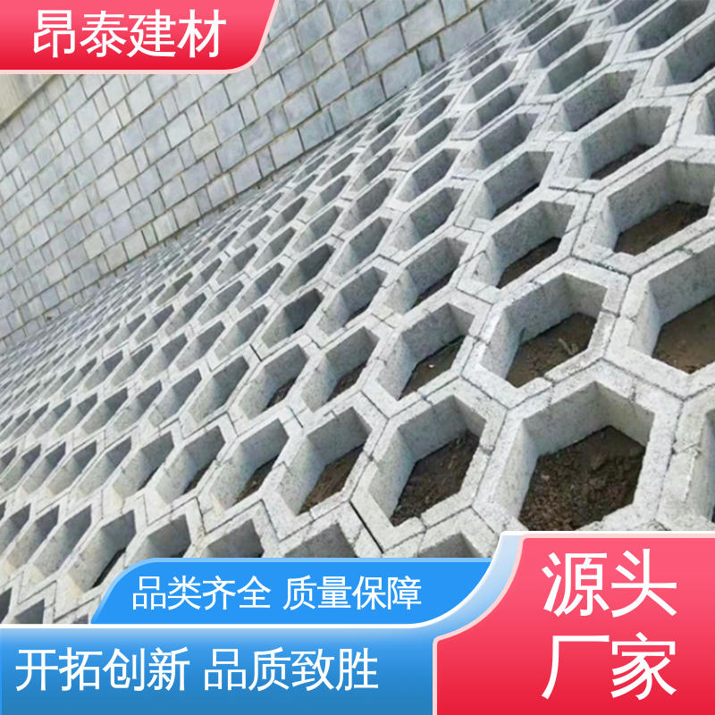 混泥土空心砖 做工精细 六角护坡砖 抗渗漏性强 源头工厂