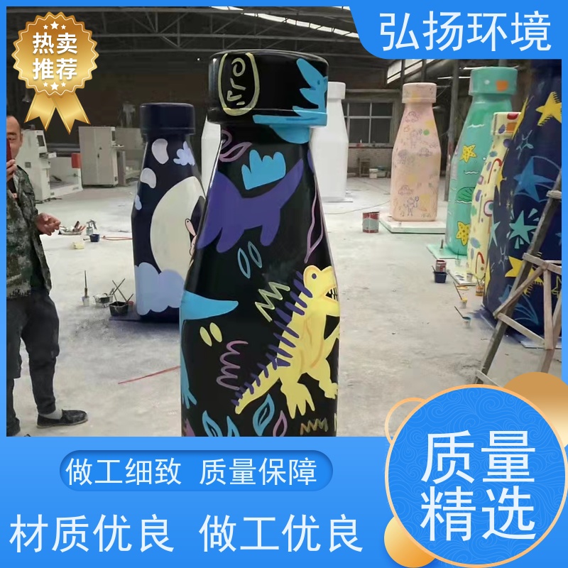 卡通动物雕塑 玻璃钢工艺品 雕刻工艺 手工制造 户外园林商场