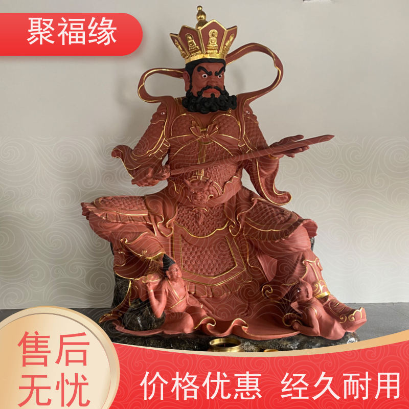 黑老太太神像图片 寺庙塑像定做树脂保家仙圣像 胡三太爷佛像