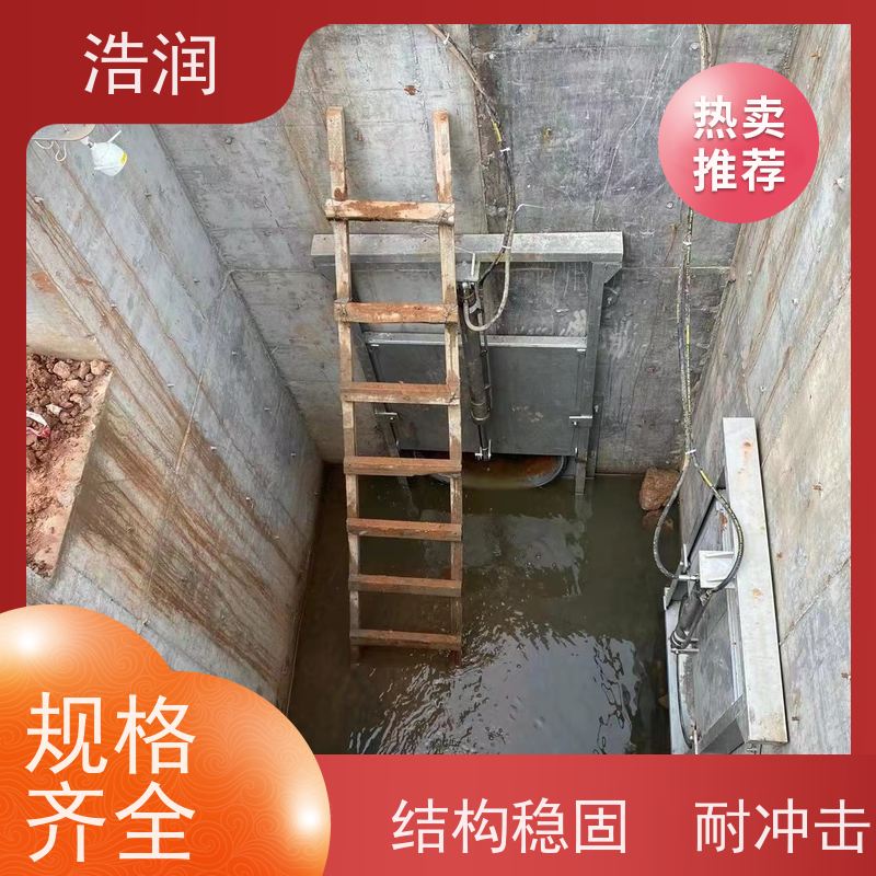 浩润 自动智能控制下开式闸门 防腐性强 结构合理 全国供应