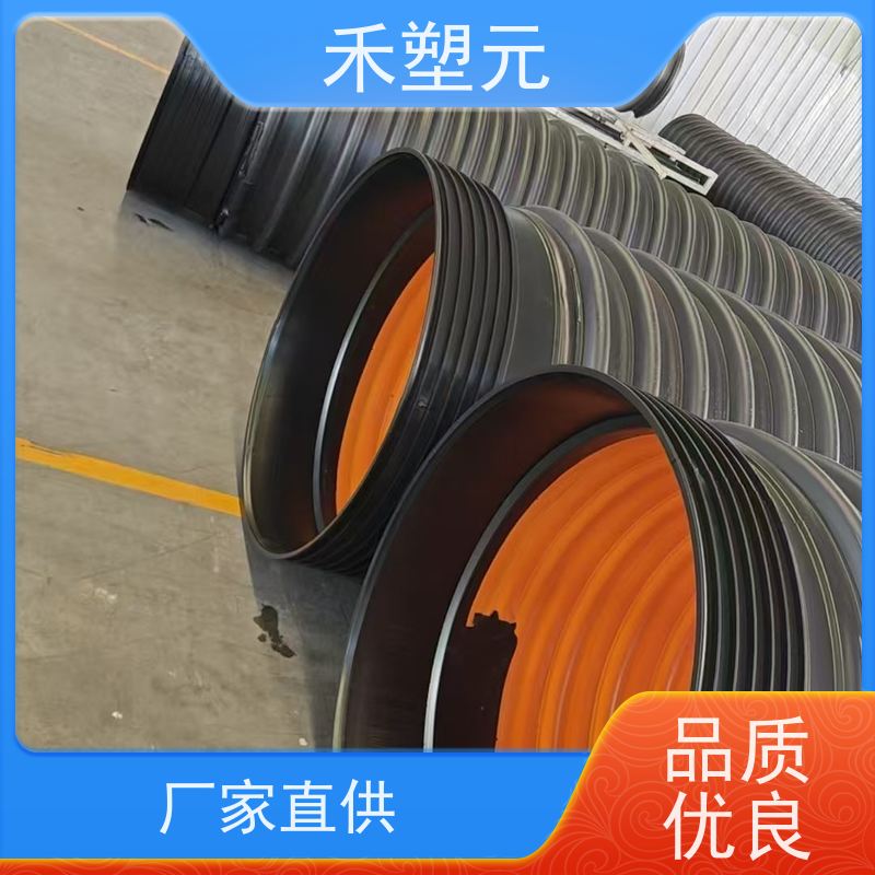 HDPE钢带螺旋波纹管 DN400 SN12.5环刚度 耐腐蚀性