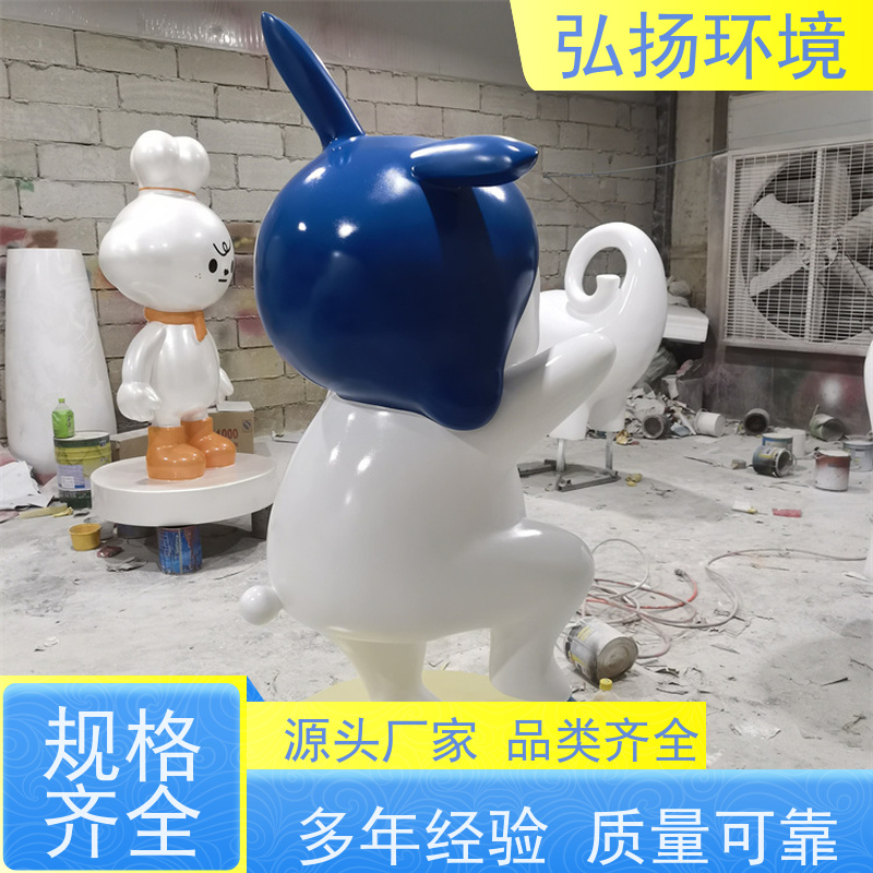 户外景观园林装饰 大号型玻璃钢雕塑公司 弘扬 不易破损或变形