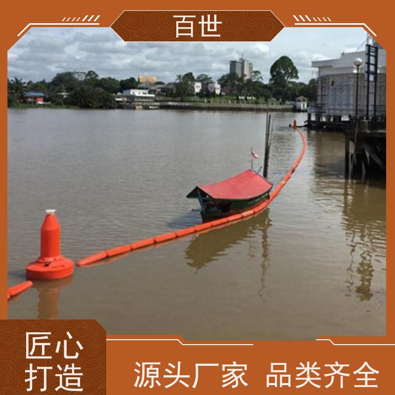 百世海洋作业拦污排网格化拦截生态友好材质