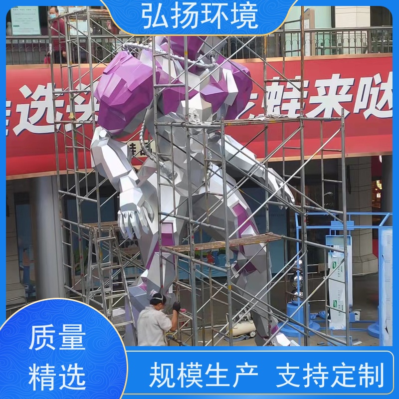 玻璃钢雕塑网红哪吒仿铜人物彩色IP卡通商场雕塑小品创意制作