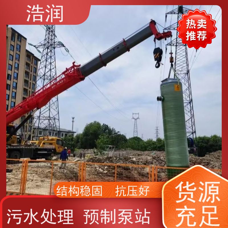 浩润 PLC自动智能控制泵站 大型市政排涝 污水提升用