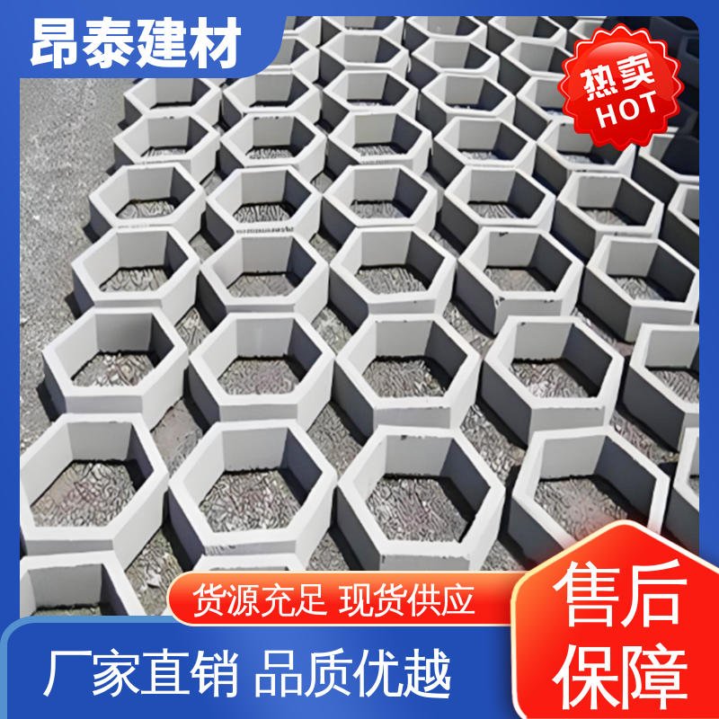耐磨耐风化 混泥土实心砖 六棱护坡砖 高度10cm 昂泰建材