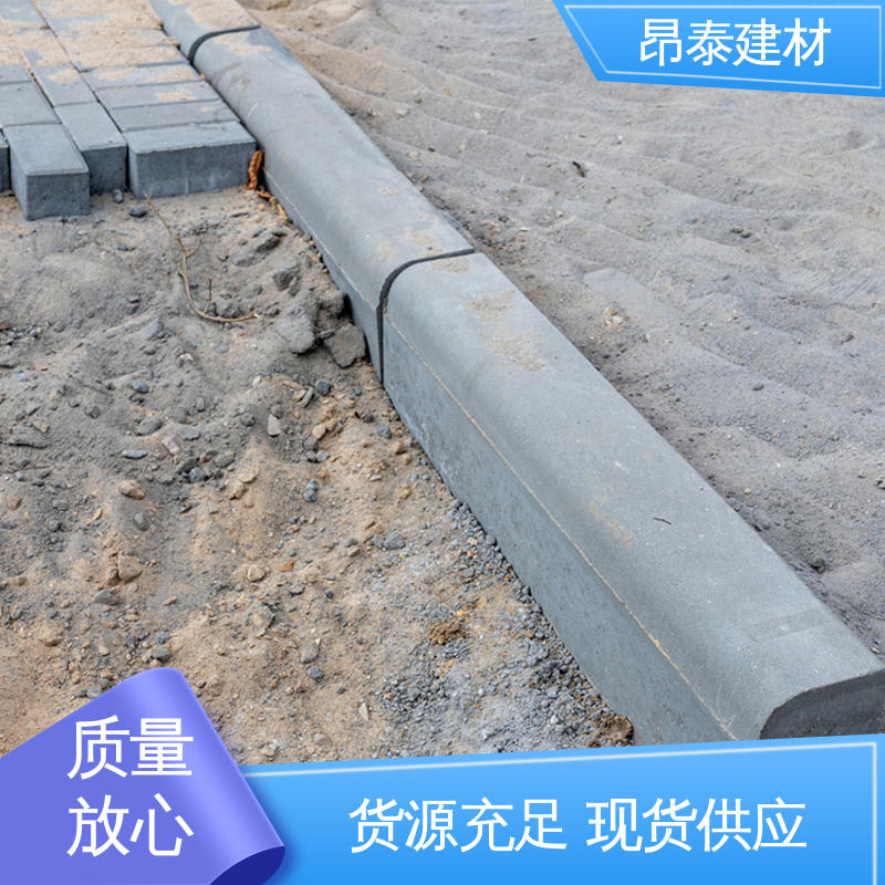 出货质检 芝麻白花岗岩 路沿石 抗冻融性能好 成品预制