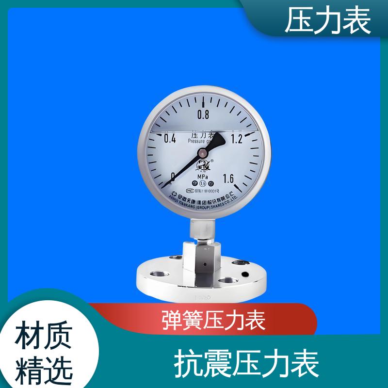 天康 YPF 系列 抗震压力表 安装便捷 维护简单 源头厂家 品类齐全