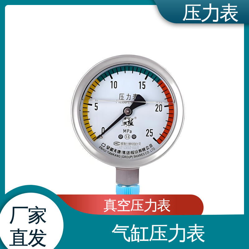 天康 Y-M 系列 抗震压力表 功能扩展性 源头厂家 品类齐全