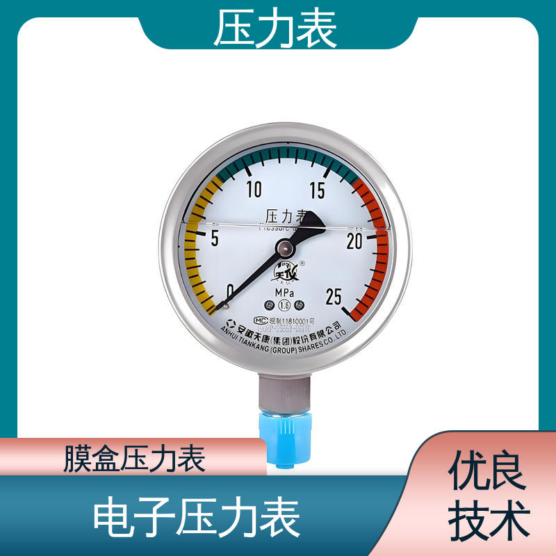 天康 Y-B 系列 真空压力表 直观性强 可靠性高 源头厂家 品类齐全