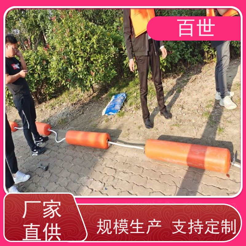 百世海洋作业警戒浮体水位自适应钢丝绳锚固
