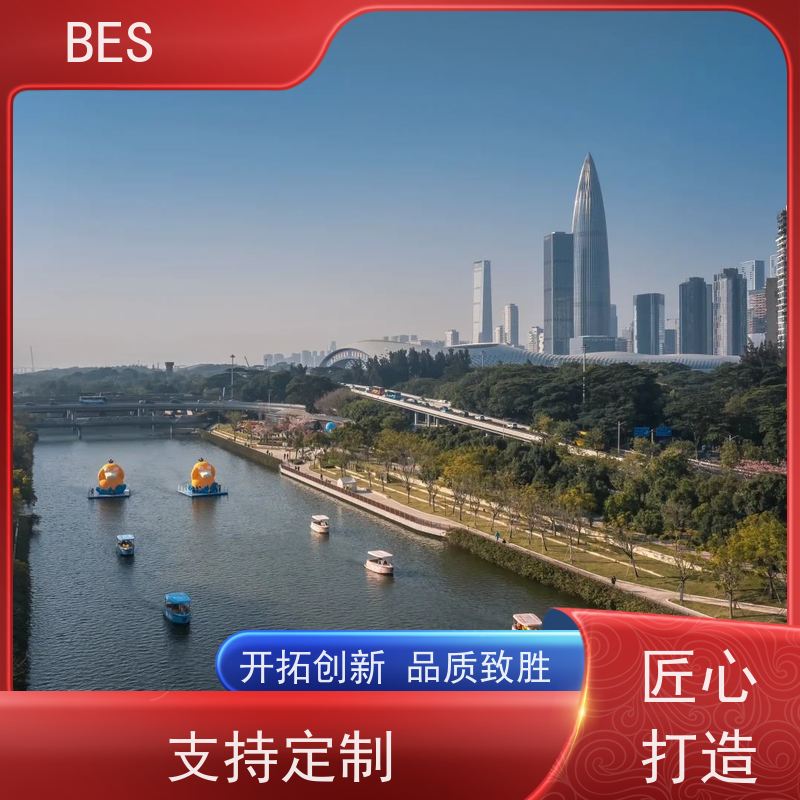 百世水上文创救援浮桥虚拟垂钓龙舟比赛观赏