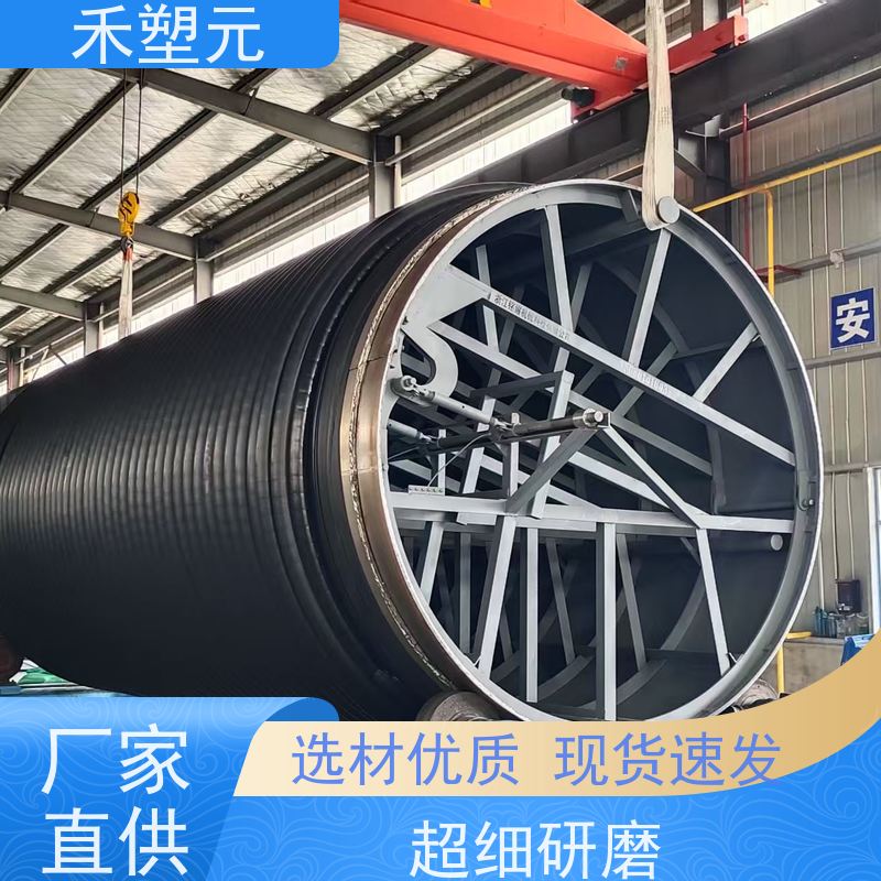 厂家销售 HDPE增强缠绕管 克拉管 B型管 聚乙烯缠绕增强管