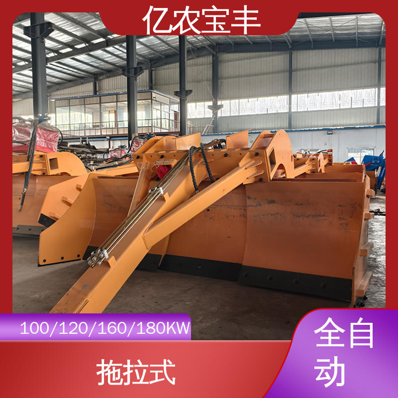 亿农宝丰 拖拉式 先进的平地机 耕地 稻田 道路 路面