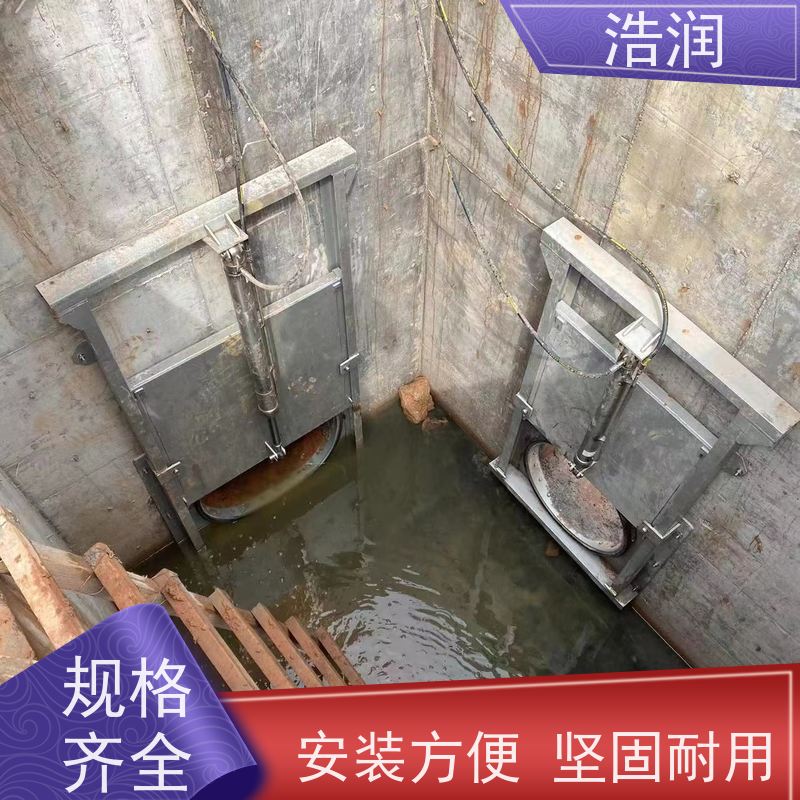 浩润 智能液动下开闸门 结构稳固 耐冲击 供货及时