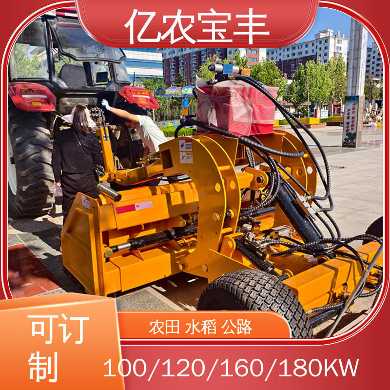 耕地 稻田 道路 路面 拖拉式 天工py180平地机 亿农宝丰