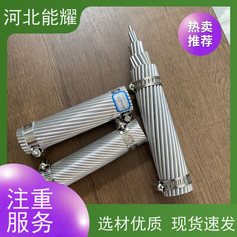  耐热铝合金导线 抗高温 抗腐蚀 JNRLH60/LB20A-400/50 线经标准
