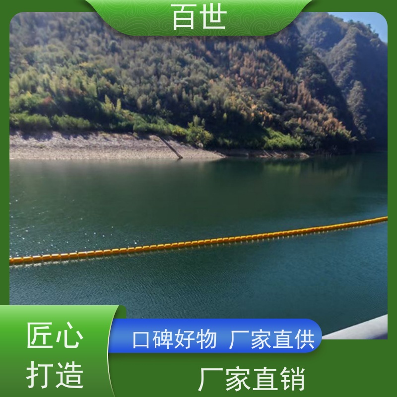 百世泥石流多发区拦船浮体自浮式结构柔性连接