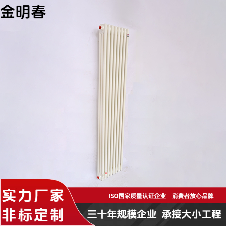金明春 厂家供应 QFGZ219钢制二柱暖气片 造型美观实用 规格齐全