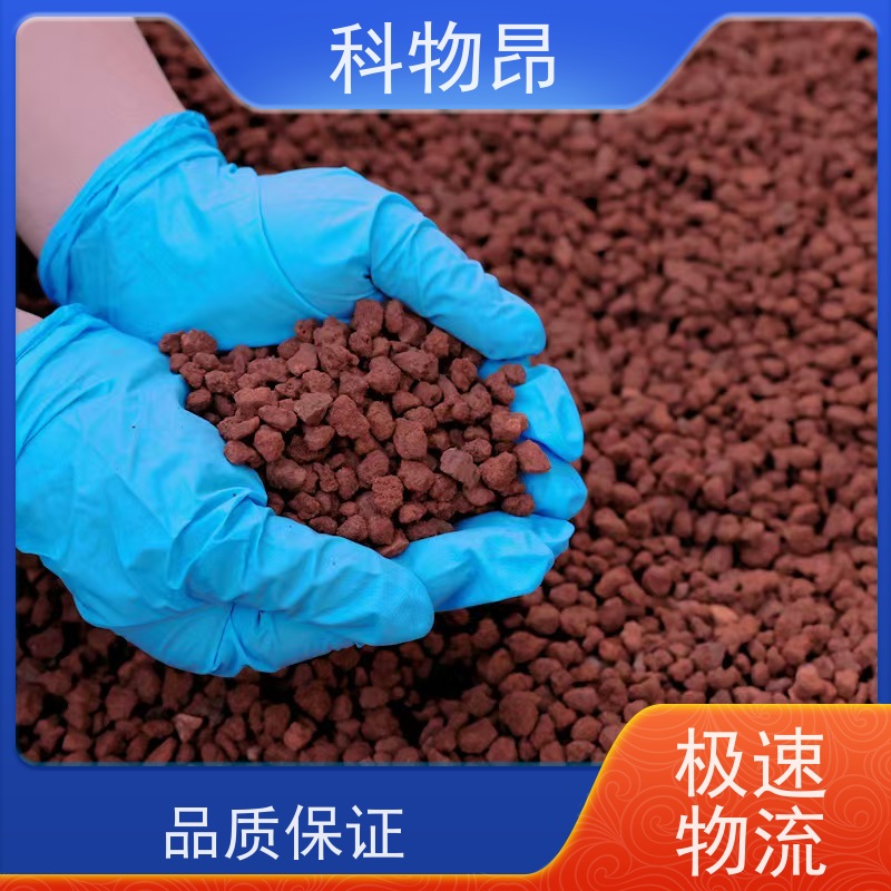 科物昂 水利工程 火山岩造型用石料 颜色黑、红 颜色鲜艳